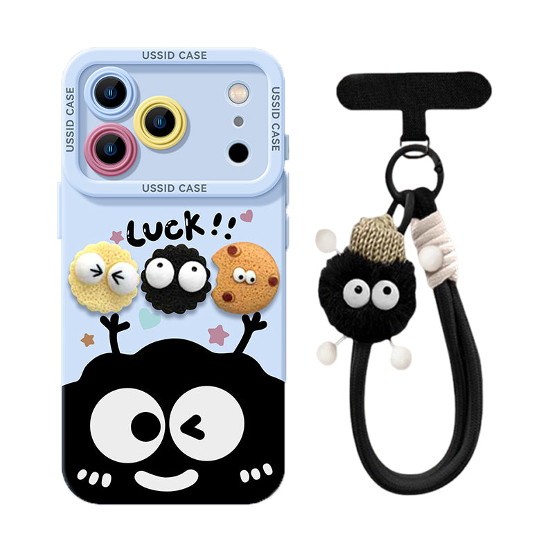 ビッグアイ キャラクター iPhoneケース 白背景商品画像 24