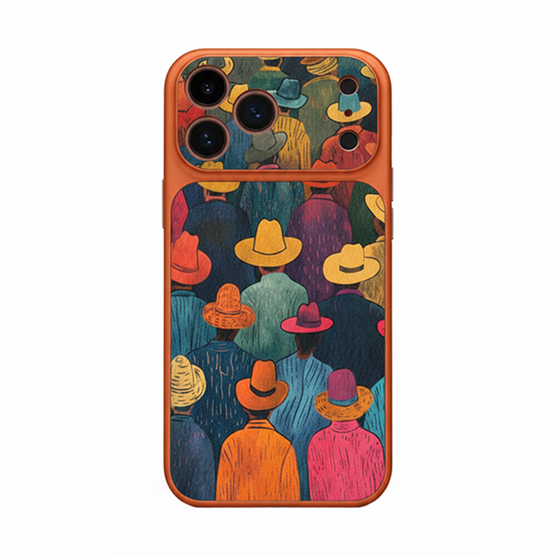 ヴィンテージ群像アート iPhoneケース バリエーション画像