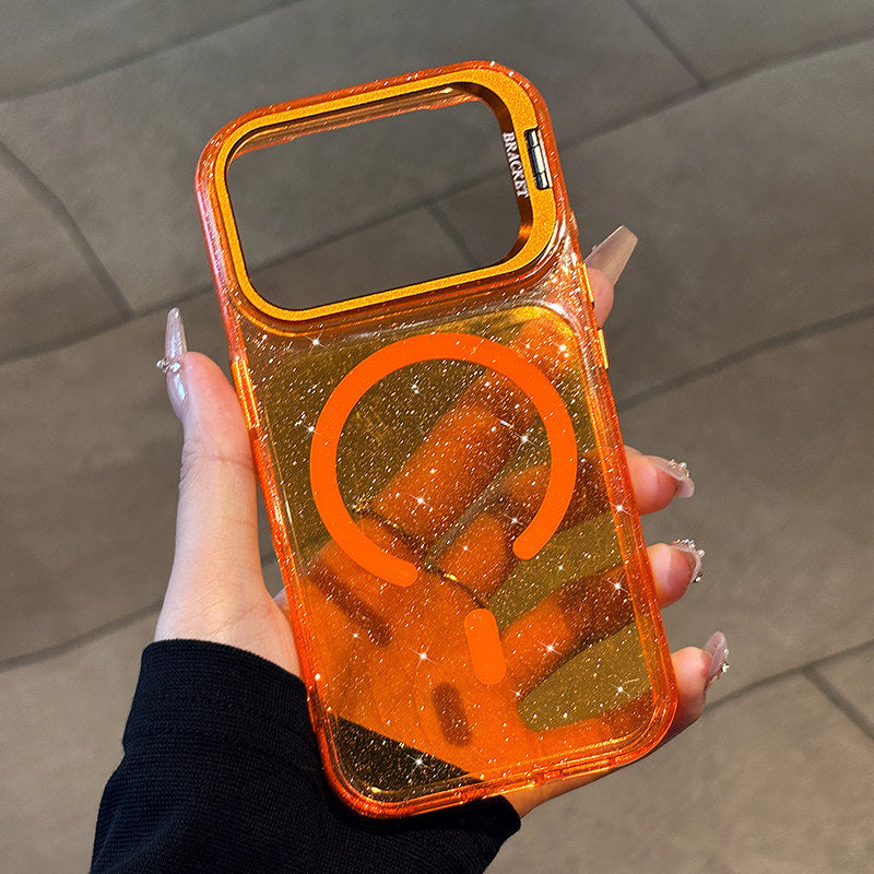 グリッター メタルスタンド iPhoneケースの商品画像 26