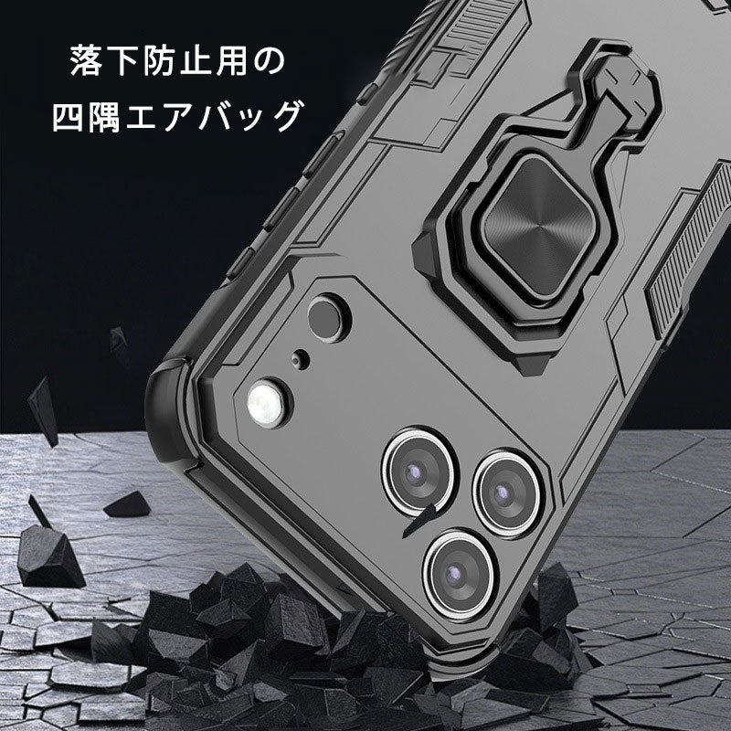 カード収納付きiPhoneケース｜手首ストラップ×レザー