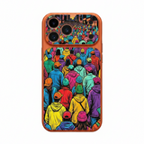 ヴィンテージ群像アート iPhoneケース バリエーション画像