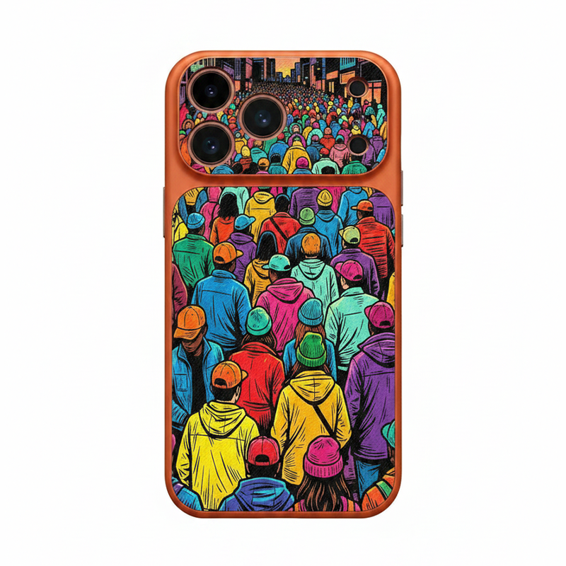 ヴィンテージ群像アート iPhoneケース バリエーション画像