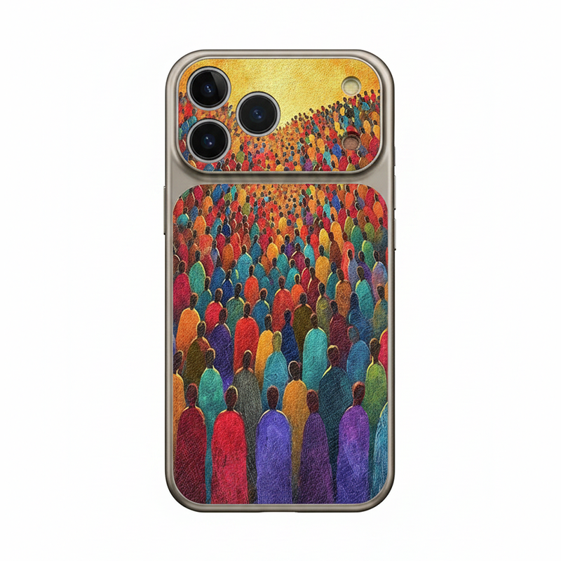 ヴィンテージ群像アート iPhoneケース バリエーション画像