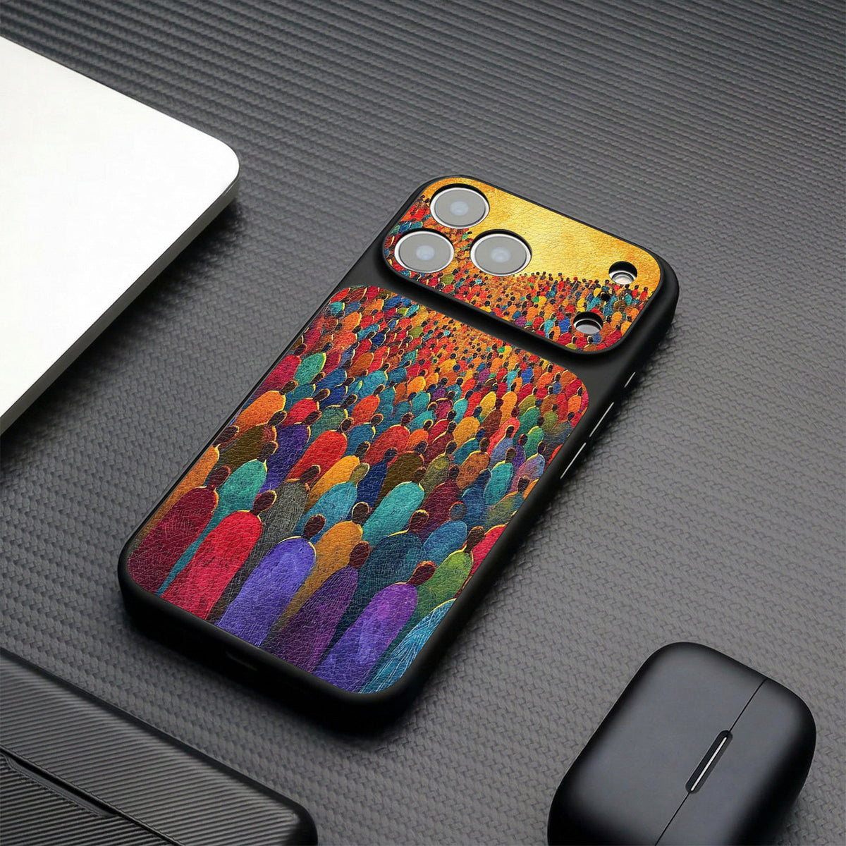 ヴィンテージ群像アート iPhoneケース バリエーション画像