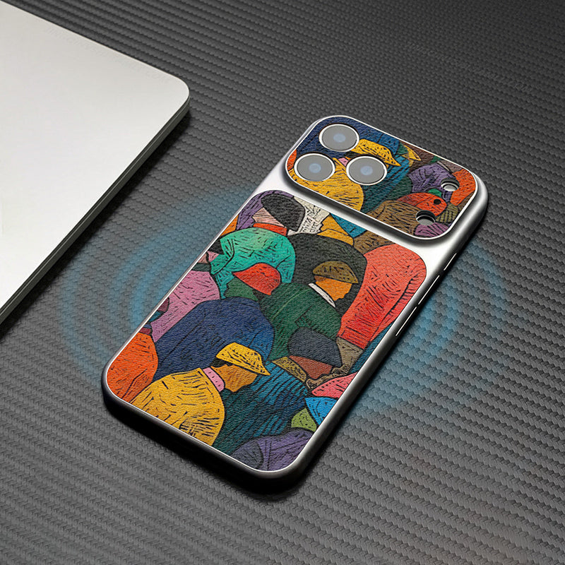 ヴィンテージ群像アート iPhoneケース バリエーション画像