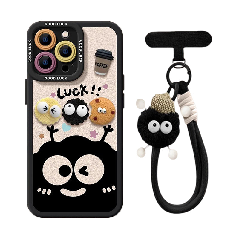 ビッグアイ キャラクター iPhoneケース 白背景商品画像 04