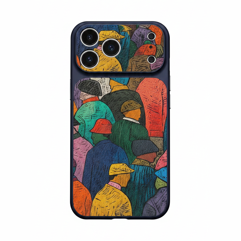 ヴィンテージ群像アート iPhoneケース バリエーション画像