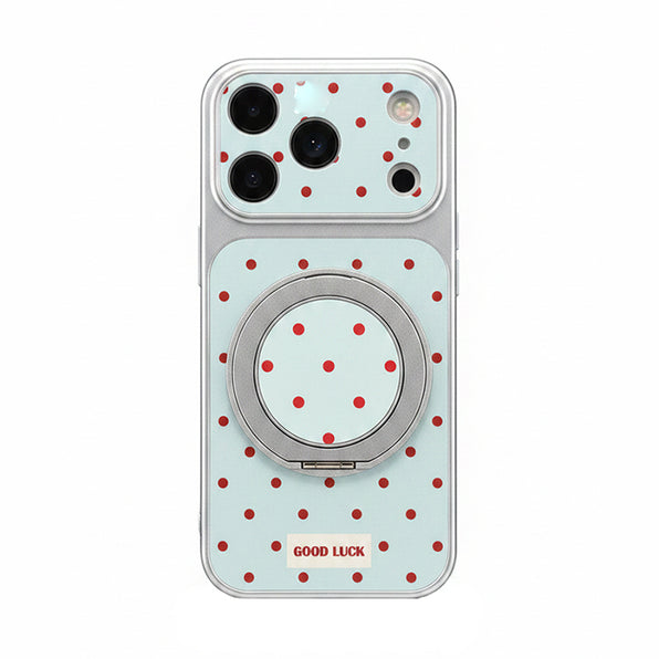 カラードット 回転スタンド iPhoneケース 商品画像 2