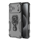 カード収納付きiPhoneケース｜手首ストラップ×レザー
