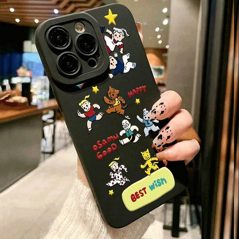 ステッカー風キャラ集合 デザイン