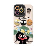 ビッグアイ キャラクター iPhoneケース 白背景商品画像 09