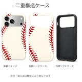 クラシックレッドステッチ 二重構造ケース 外側ハードケースと内側ソフトケースの構造イメージ