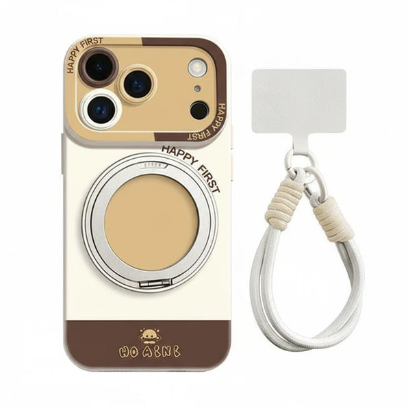 【新增顏色】多巴胺色矽膠iPhone手機殼 附掛繩 防摔 共5色