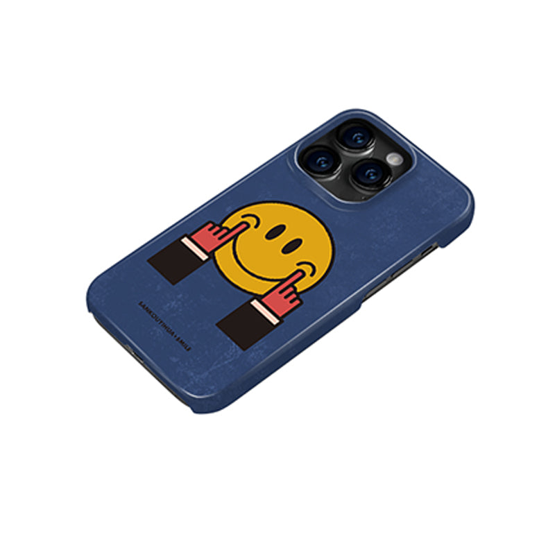 「iPhone17ケース 新入荷」可愛い癒し系スマイリーフェイススマホケース