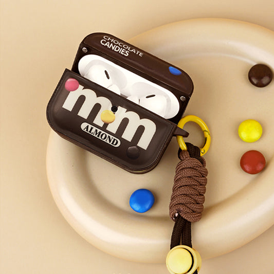 可愛いチョコレート風デザインマグネット式AirPodsケース