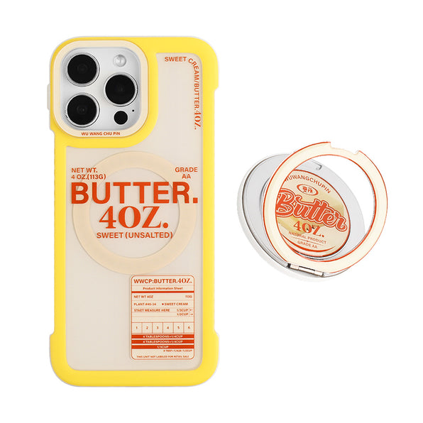 American Butter-style Rotational Stand Magnetic Phone Case