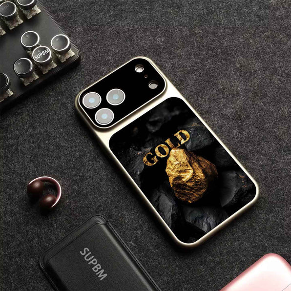 Cool-touch mat, Stone-pattern iPhone case