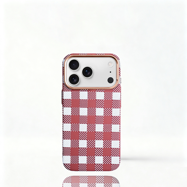 Braided Check iPhone Case MagSafe