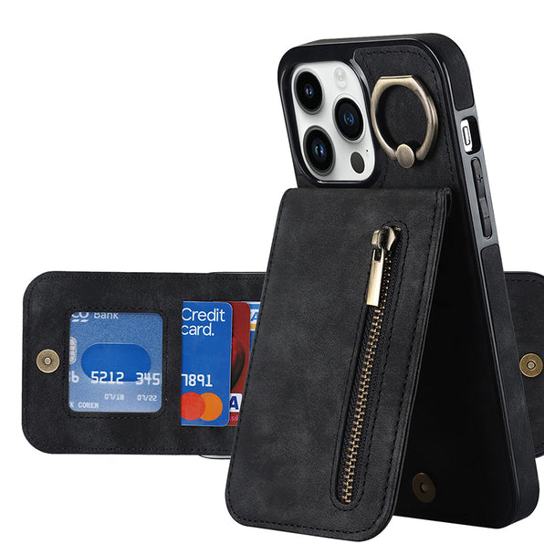 Card Holder Ring Stand iPhone Case