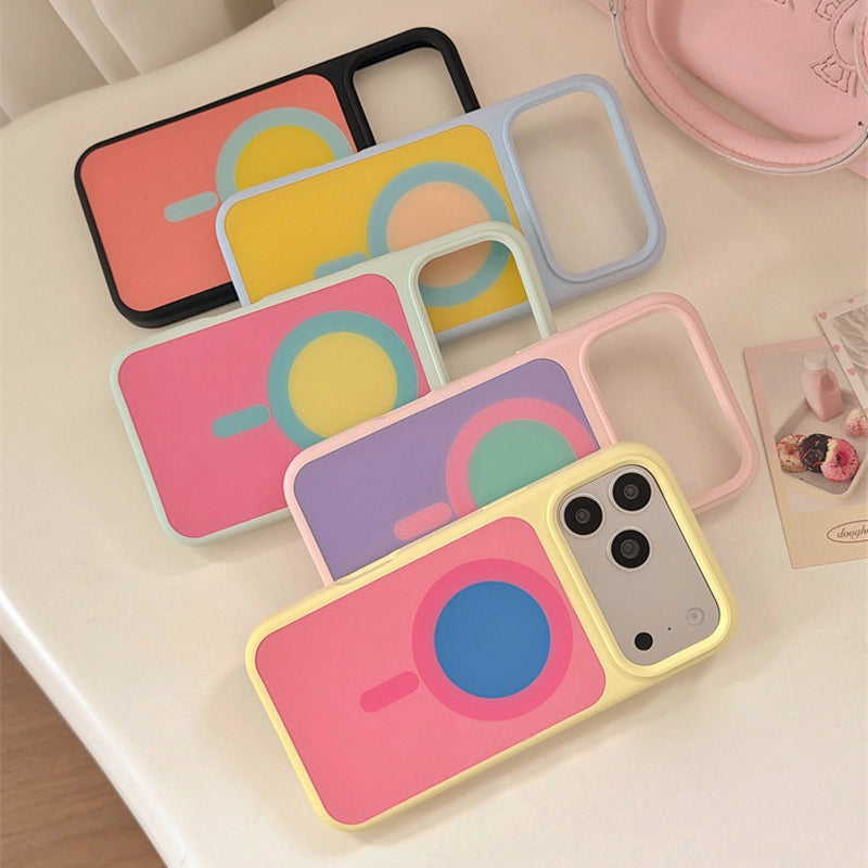 韓国風iPhoneケース カラフルなラインアップ