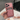 ピンク チェックカードポケット iPhoneケース 手持ちイメージ