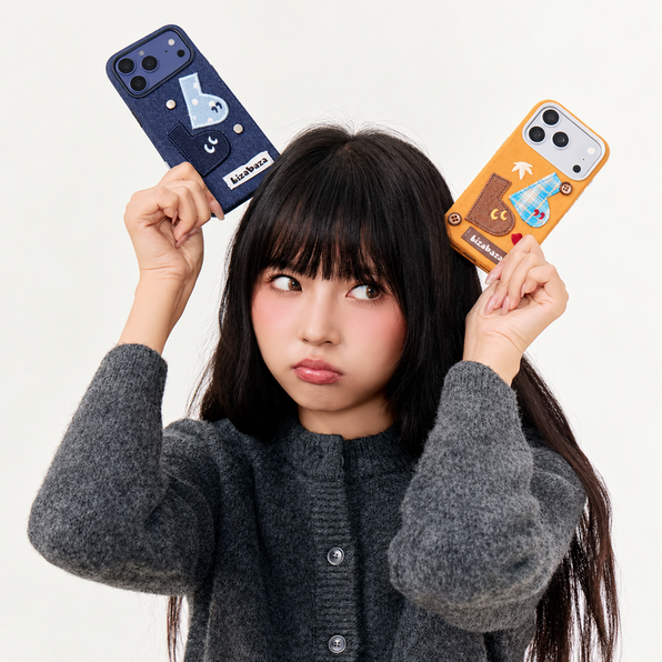 パッチワーク iPhoneケース 使用イメージ 2