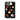 ブラック カフェイラスト iPhone Duoケース