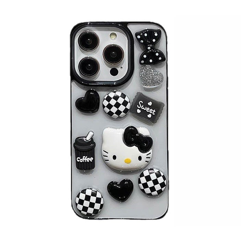 立体デコ ソフトiPhoneケース 5デザイン ゴシック・海洋・キャラ | NUVECOR
