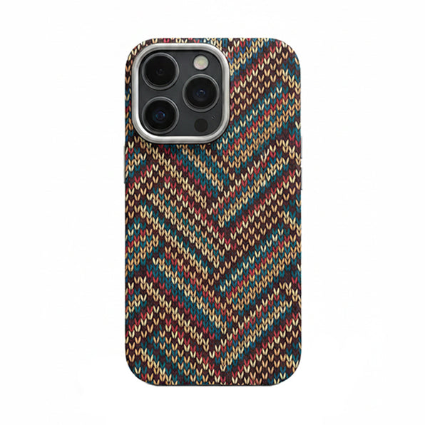 Knitted Ethnic Pattern MagSafe iPhone Case