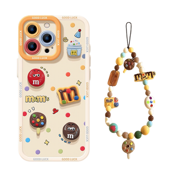 カラフルイラスト シリコンiPhoneケース 商品画像 SKU-03