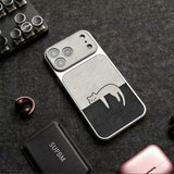 くつろぎねこ柄iPhoneケース デザイン・使用イメージ 4