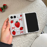 いちご柄ビーズストラップiPhoneケース 使用・構造イメージ 13