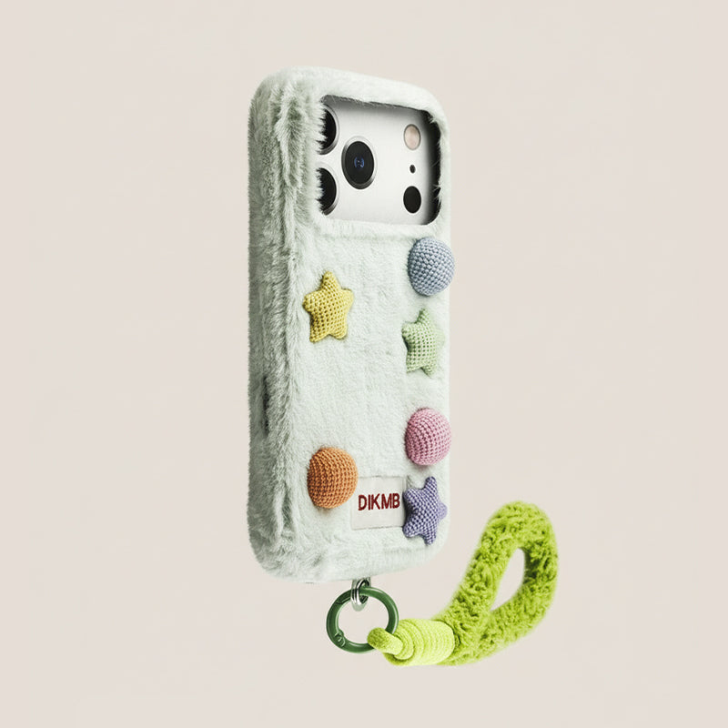 立体スター＆ボール ふわふわ iPhoneケース 使用・構造イメージ 7