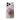 カラフルドット 透明感 マグネット式iPhoneケース クリア×ピンク(2点セット)