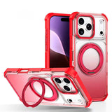 回転リング グラデーション iPhoneケース レッド