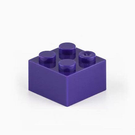 ブロック型キーキャップ パープル