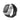 クリア×シルバー × ブラックベルト(ピンバックル) Apple Watch Ultra ケース一体型バンド SKU