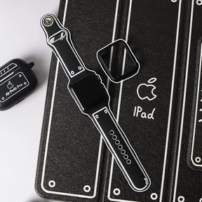 Black (long) + black case