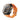 スモークブラック×ローズ × オレンジベルト(ピンバックル) Apple Watch Ultra ケース一体型バンド SKU