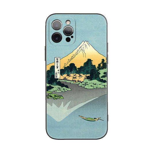 「浮世絵シリーズ」甲州三坂水面iPhoneケース《富嶽三十六景》スマホケース