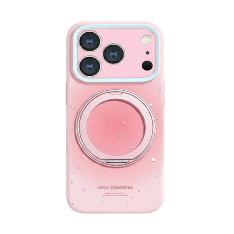 液状シリコン全包 iPhone ケース ヒーロー(ベビーピンク)