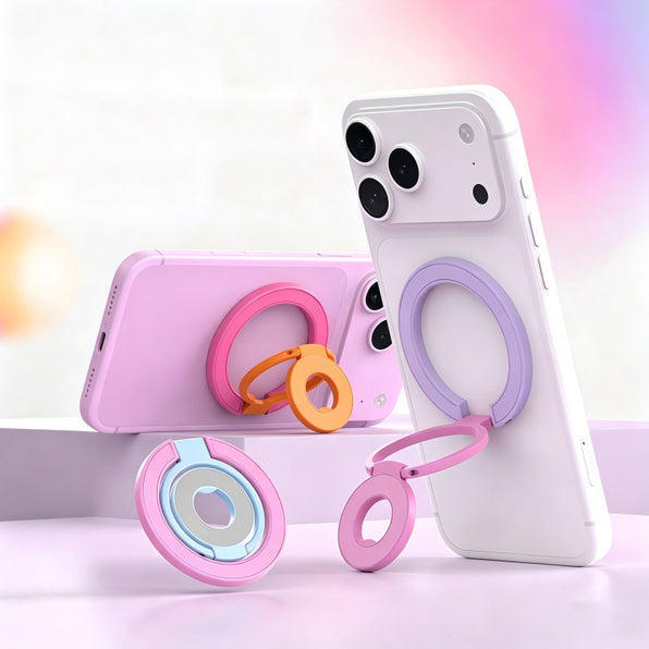 MagSafe Compatible Foldable Phone Ring Stand